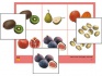 Лото "Фрукты, ягоды, орехи"  (4 планшета, 24 карточки, цветные, ламинированные)