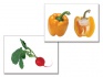 Дидактическое пособие "Овощи" (24 карточки, А4, ламинированные)