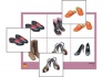 Лото "Обувь" (4 планшета, 24 карточки, цветные, ламинированные)