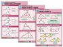 Комплект таблиц по геометрии "Планиметрия. Треугольники" (14 таблиц, формат А1, ламинированные)